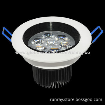 7W LED Downlight, 85-265V AC or 12-24V DC/Epileds/Epistar/Bridgelux Chip, CE, RoHS Marks